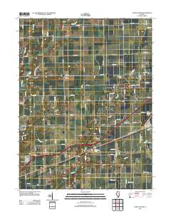 Union Center 2012 topographic map thumbnail
