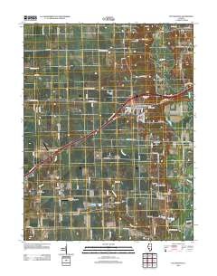 Pocahontas 2012 topographic map thumbnail