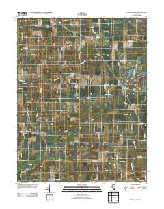Spring Garden 2012 topographic map thumbnail