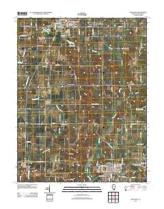Steeleville 2012 topographic map thumbnail