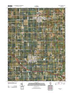Trenton 2012 topographic map thumbnail