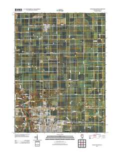 Streator North 2012 topographic map thumbnail