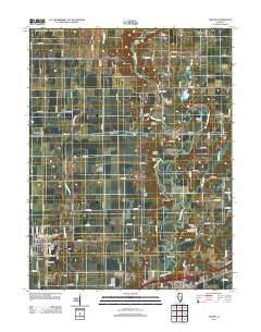 Toledo 2012 topographic map thumbnail
