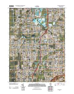 Plainfield 2012 topographic map thumbnail