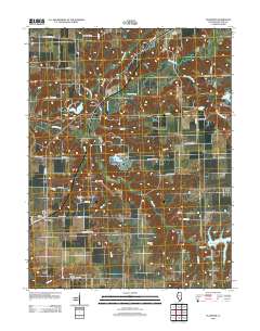 Plainview 2012 topographic map thumbnail