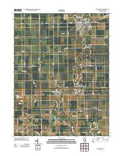 Villa Grove 2012 topographic map thumbnail