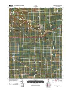 Franklin Grove 2012 topographic map thumbnail