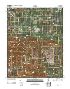 Ava 2012 topographic map thumbnail