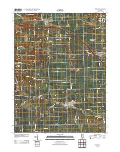 Danvers 2012 topographic map thumbnail