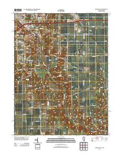 Danville SE 2012 topographic map thumbnail