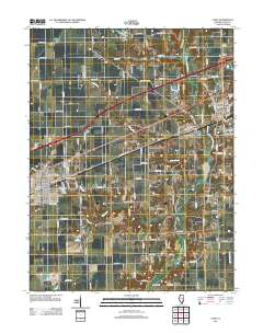 Casey 2012 topographic map thumbnail