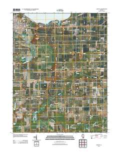 Carlyle 2012 topographic map thumbnail
