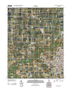 Centralia West 2012 topographic map thumbnail