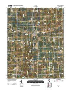 Ashley 2012 topographic map thumbnail