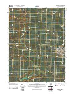 Bushnell West 2012 topographic map thumbnail
