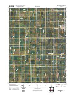 Beecher West 2012 topographic map thumbnail