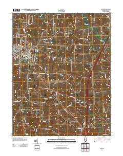 Anna 2012 topographic map thumbnail