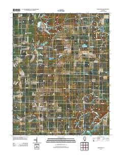 Vergennes 2012 topographic map thumbnail
