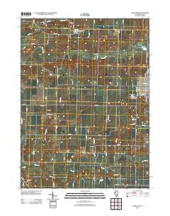 Aledo West 2012 topographic map thumbnail