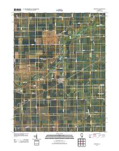 Chestnut 2012 topographic map thumbnail
