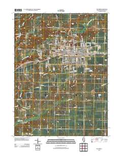 Macomb 2012 topographic map thumbnail