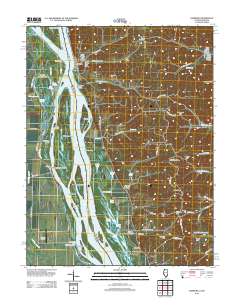 Hamburg 2012 topographic map thumbnail