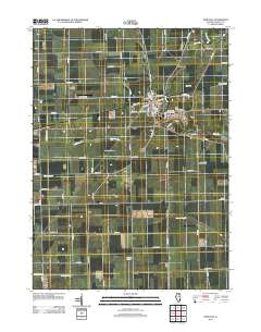 Earlville 2012 topographic map thumbnail