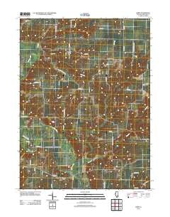 Erwin 2012 topographic map thumbnail