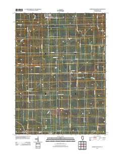 Forreston South 2012 topographic map thumbnail