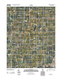 Porterville 2012 topographic map thumbnail