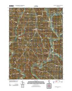Pleasant Valley 2012 topographic map thumbnail