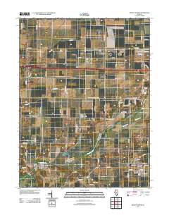 Mount Auburn 2012 topographic map thumbnail