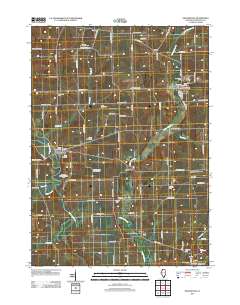 Orangeville 2012 topographic map thumbnail
