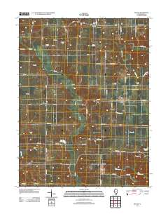 Milton 2012 topographic map thumbnail