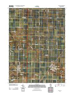 Wataga 2012 topographic map thumbnail
