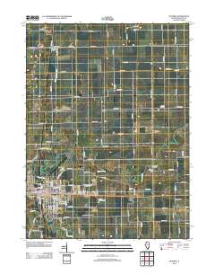 Watseka 2012 topographic map thumbnail