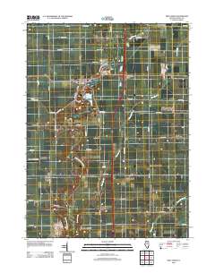 Troy Grove 2012 topographic map thumbnail