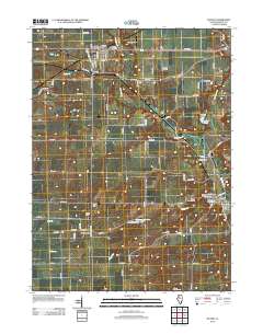 Wyanet 2012 topographic map thumbnail