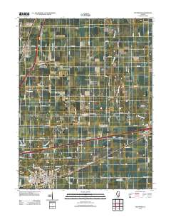 Teutopolis 2012 topographic map thumbnail
