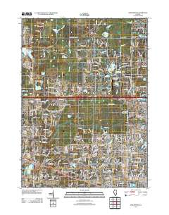 Streamwood 2012 topographic map thumbnail