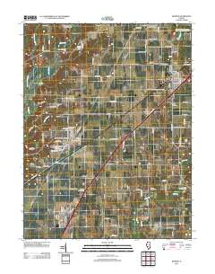Worden 2012 topographic map thumbnail
