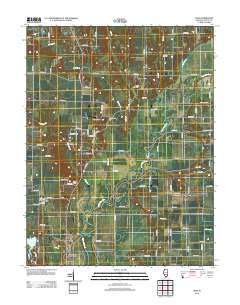Vera 2012 topographic map thumbnail