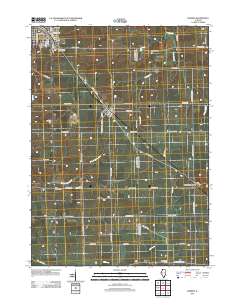 Warren 2012 topographic map thumbnail