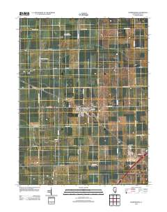 Warrensburg 2012 topographic map thumbnail