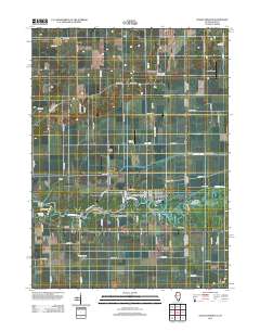 Illiana Heights 2012 topographic map thumbnail