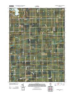 Shabbona Grove 2012 topographic map thumbnail