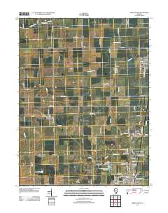 Virden North 2012 topographic map thumbnail