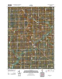 Brookville 2012 topographic map thumbnail