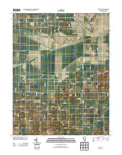Bungay 2012 topographic map thumbnail