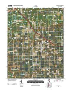 Okawville 2012 topographic map thumbnail